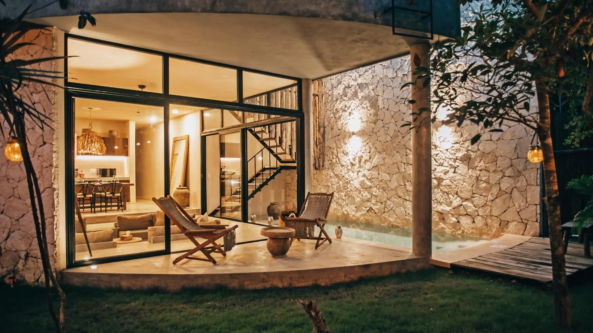 Jungle Boho Villa - Private Pool - Concierge 6B Tulum