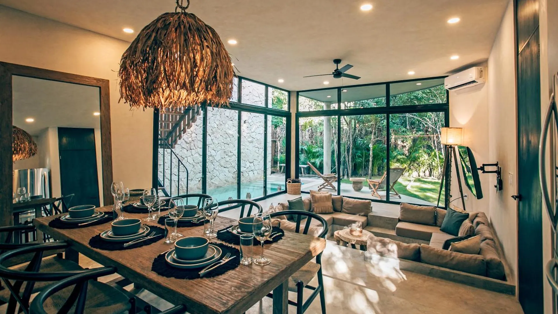 Jungle Boho Villa - Private Pool - Concierge 6B Tulum